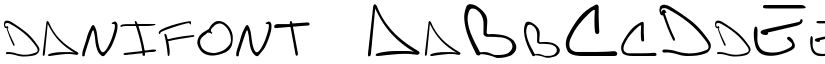 danifont font