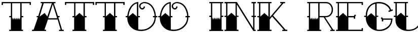 Tattoo Ink Regular font