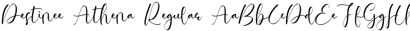 Destinee Athena Regular font