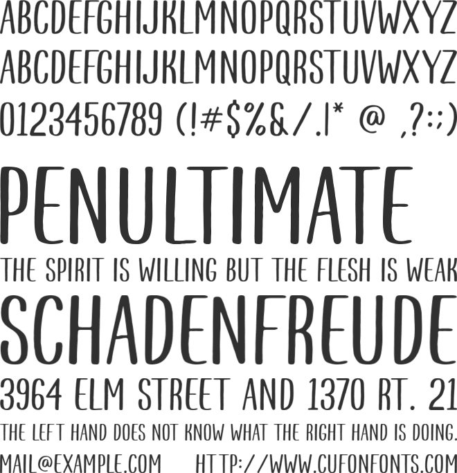 Wished Lovely font preview