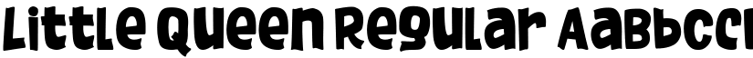 Little Queen Regular font