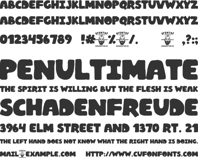 Manolo SuperStar font preview