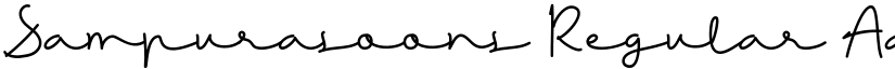 Sampurasoons Regular font