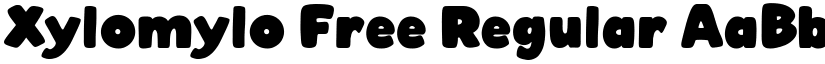 Xylomylo Free Regular font