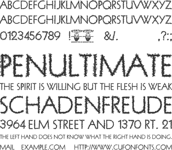 Formentera font preview