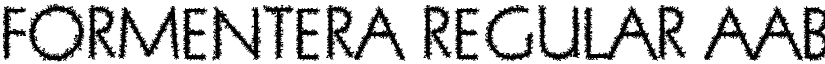 Formentera Regular font