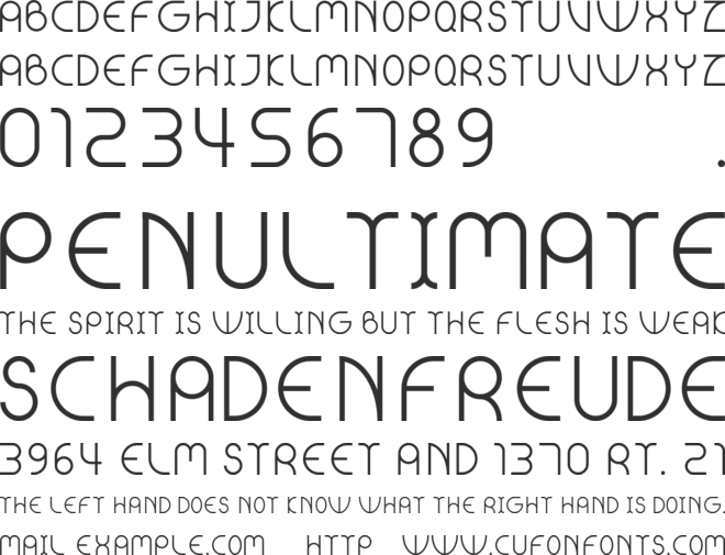 GB font preview