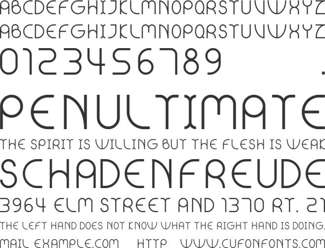 GB font preview