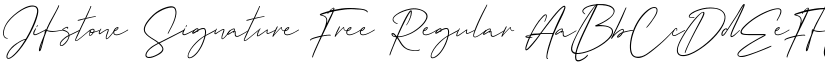 Jifstone Signature Free font download