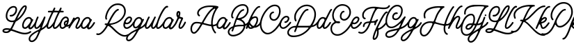 Layttona font download