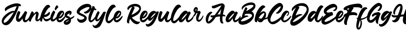 Junkies Style font download