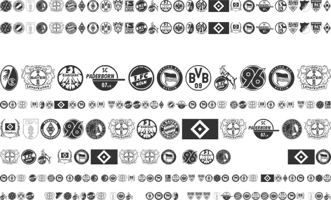 Bundesliga font preview