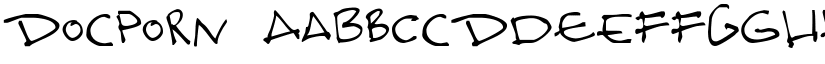 Docporn font download