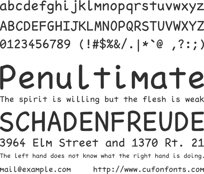 Pointfree font preview