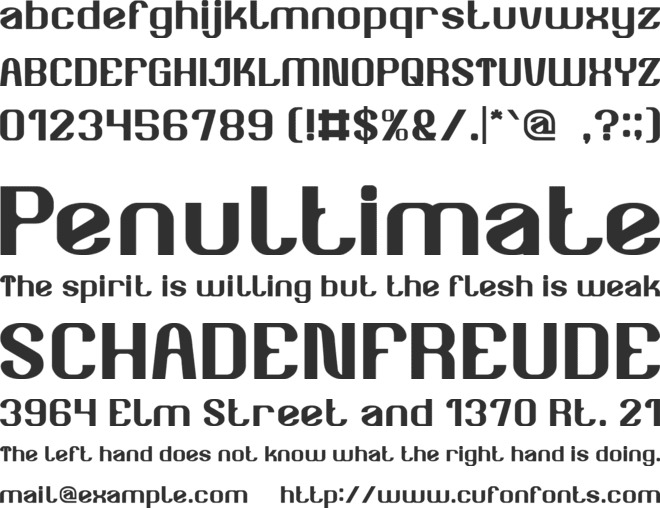 Age of Awakening font preview