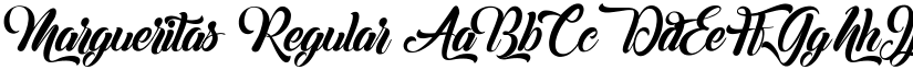 Margueritas Regular font