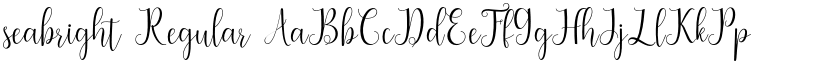 seabright Regular font