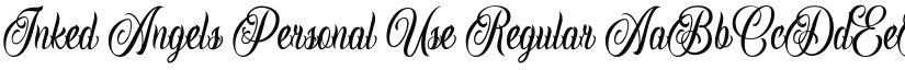 Inked Angels Personal Use font download