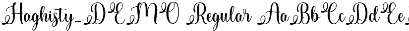 Haghisty_DEMO font download