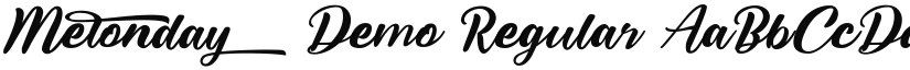 Melonday Demo font download