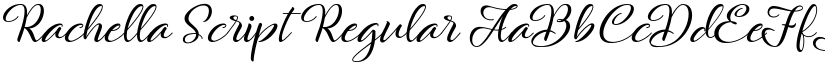 Rachella Script Regular font