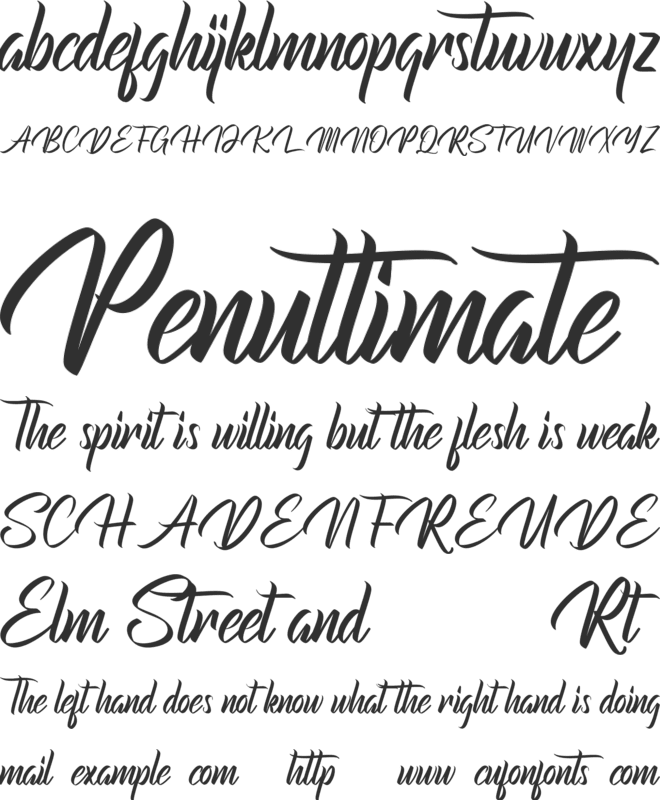 Roundtable Demo font preview