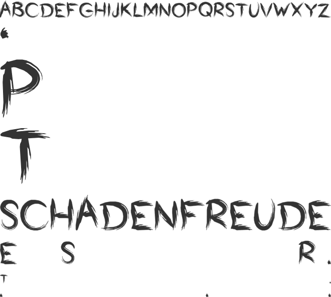 Bumrush font preview