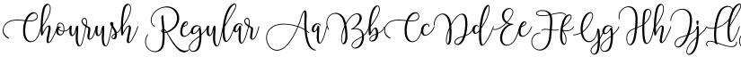 Chourush font download