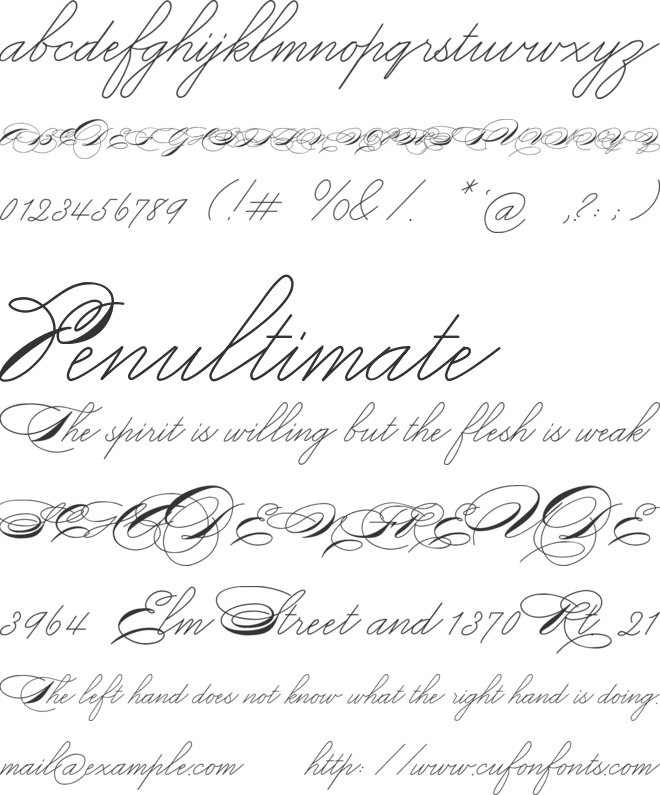 Mike Ferrari_16017 font preview