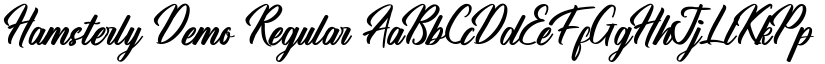 Hamsterly Demo Regular font