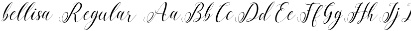 bellisa font download