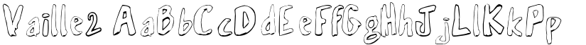 Vaille2 font
