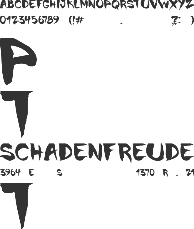 Chinela Brush font preview