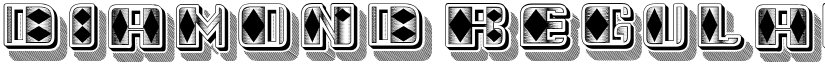 Diamond Regular font