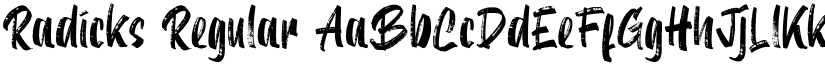 Radicks font download