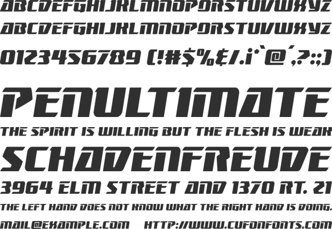 Boomhauer font preview