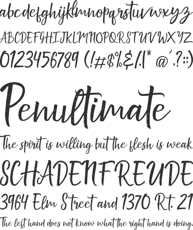 Jelly Fresh Font font preview