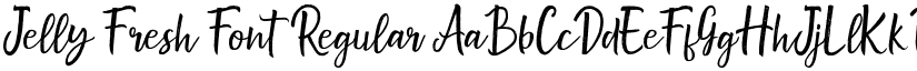 Jelly Fresh Font Regular font