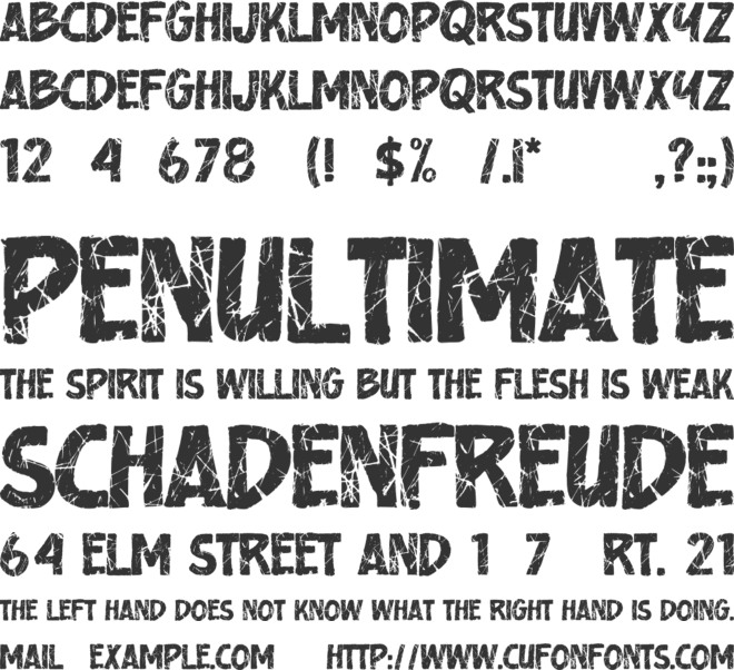 Good Explorer font preview