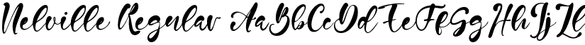 Nelville Regular font