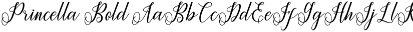 Princella Bold font