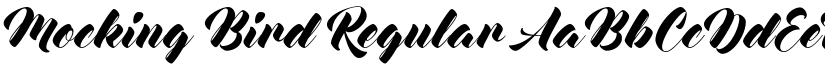 Mocking Bird font download
