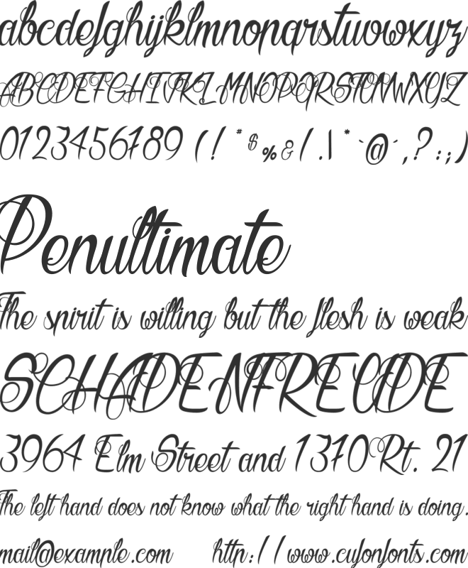 Butter Kings_PersonalUseOnly font preview