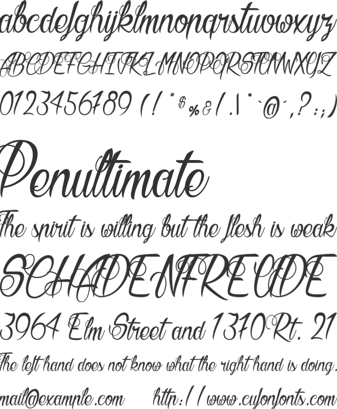 Butter Kings_PersonalUseOnly font preview