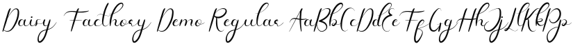 Daisy Facthory Demo font download