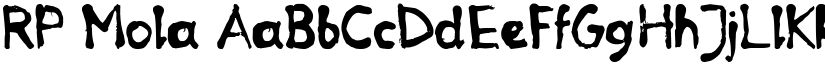 RP Mola font