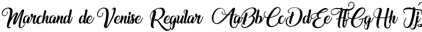 Marchand de Venise Regular font