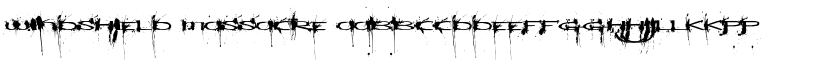Windshield Massacre font download