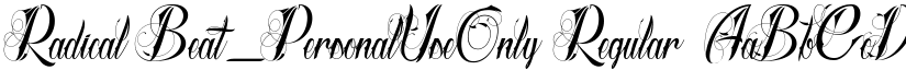 Radical Beat_PersonalUseOnly font download