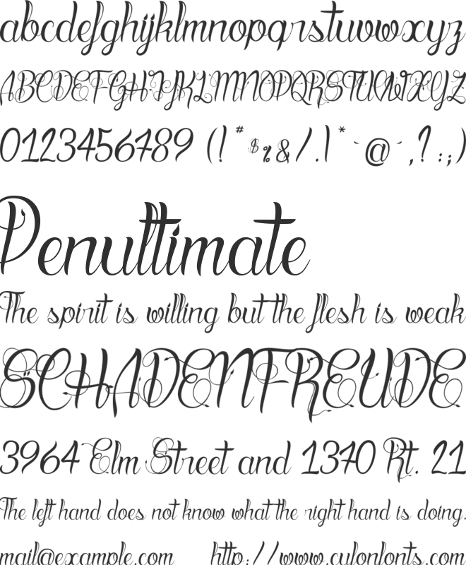 Blood Shade_PersonalUseOnly font preview